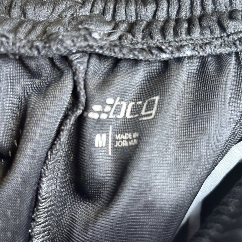 BCG Shorts Womens Size Medium‎ Black Pull On Elastic